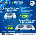 estufas electricas 1 y 2 quemadores