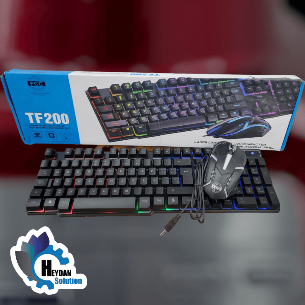 teclado + mouse tf-200