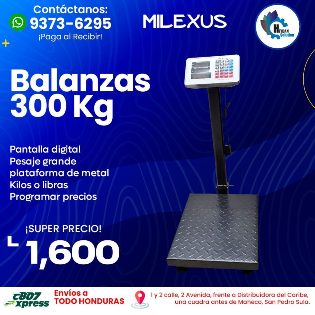 balanza 300kg