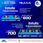 Estufas 2 y 3 quemadores