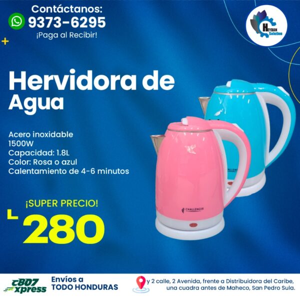 hervidora de agua