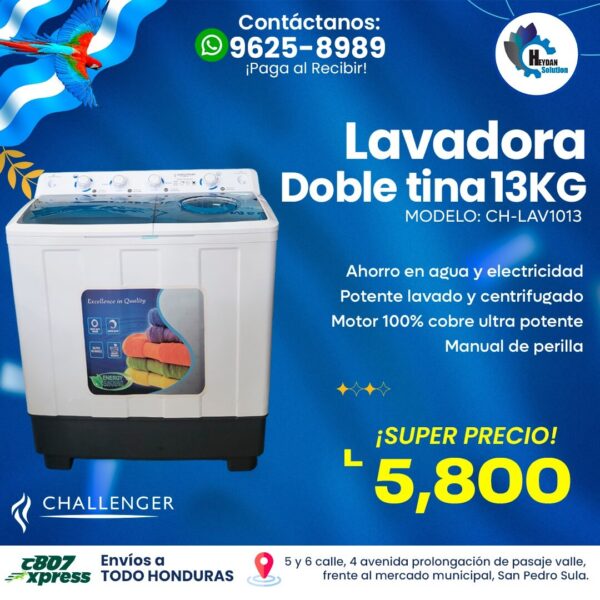 producto lavadoras doble tina