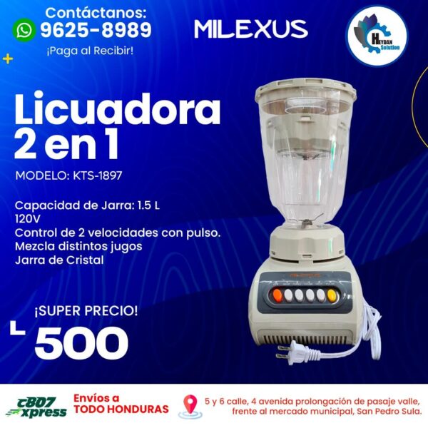 licuadora 2 en 1