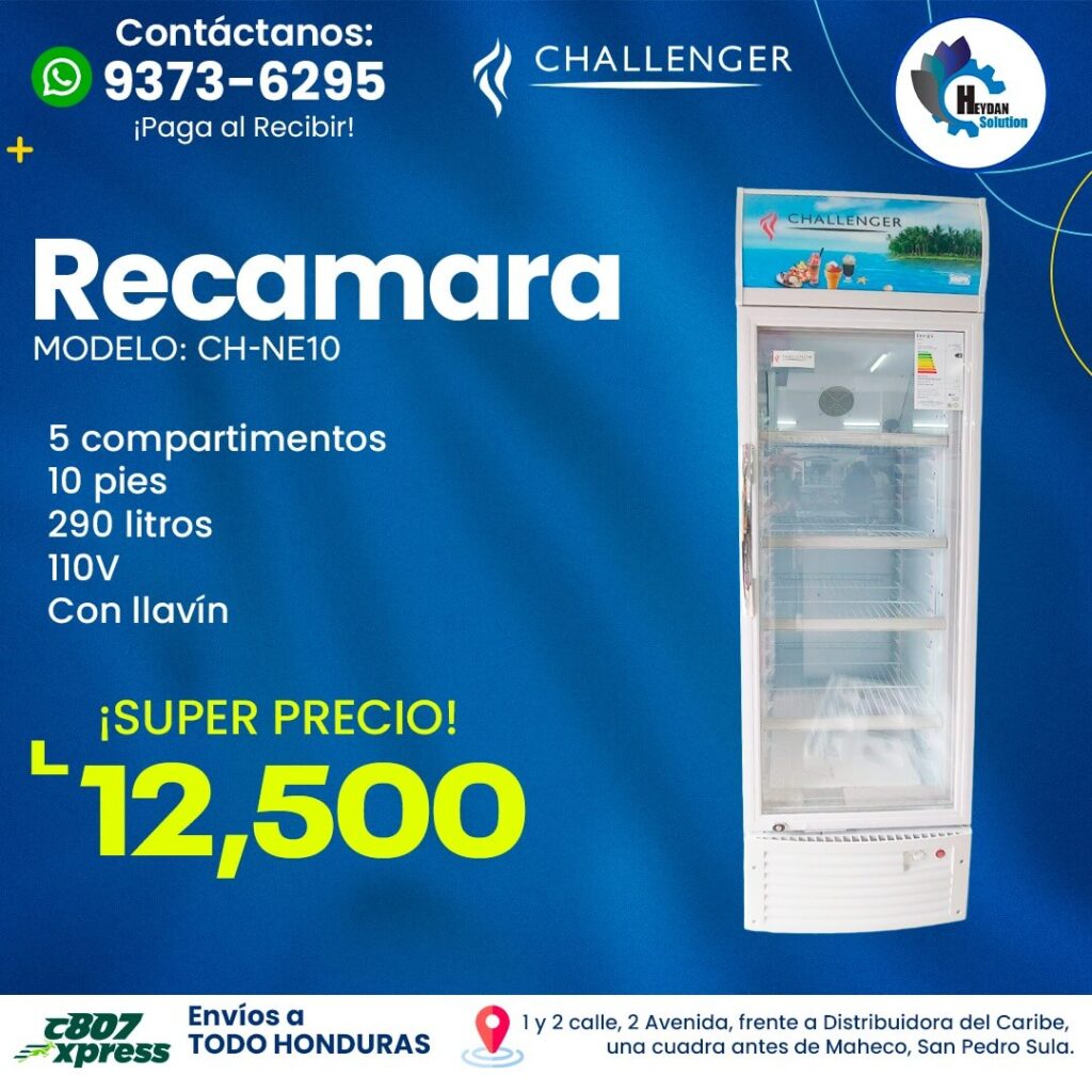 recamara enfriadora 10 pie