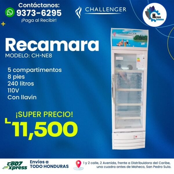 recamara enfriadora 8pie